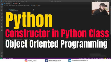#3 Init Method & Constructor in Python | Object Oriented Programming #2023