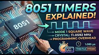 8051 Timer Programming: Mode 1, Delay Calculation & Square Wave Frequency
