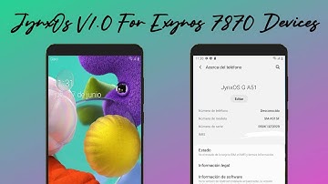 JynxOS v1.0 For Samsung Exynos 7870 Devices | Android 10