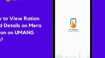 How to view Ration card details on UMANG App? #rationcard #umangapp #digitalindia