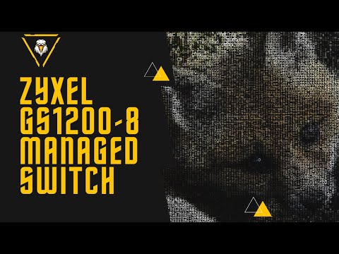 Configuring a Zyxel GS1200-8 Managed Switch