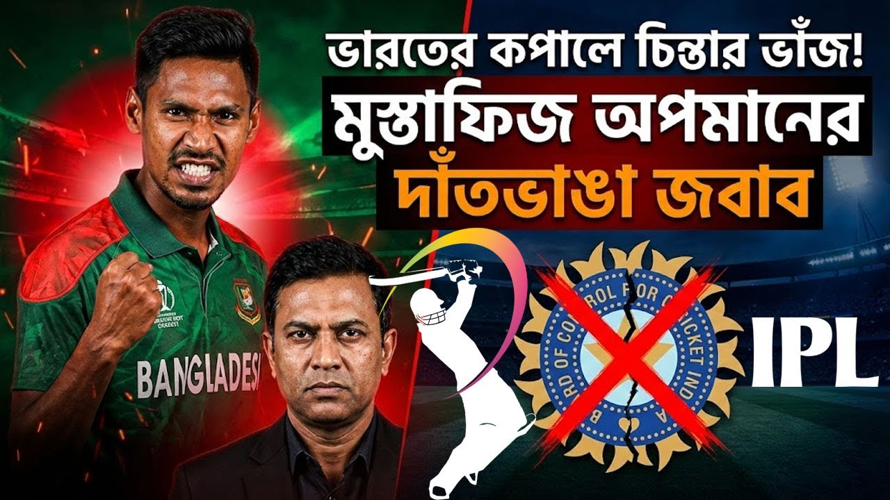মুস্তাফিজ অপমানের দাঁতভাঙা জবাব! ভারতের কপালে চিন্তার ভাঁজ! | Mustafizur Rahman, BCCI | Of Sports