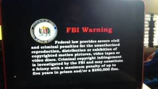 Funimation FBI Warning Screen