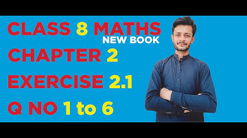 Class 8 maths new syllabus|| Chapter 2|| Exercise 2.1|| Q no 1 to 6 ||All in one ||trick of sequence