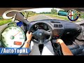 Alfa Romeo GT 3.2 V6 | TOP SPEED on AUTOBAHN [NO SPEED LIMIT] by AutoTopNL