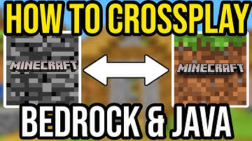 How To Crossplay Minecraft Java & Bedrock Edition