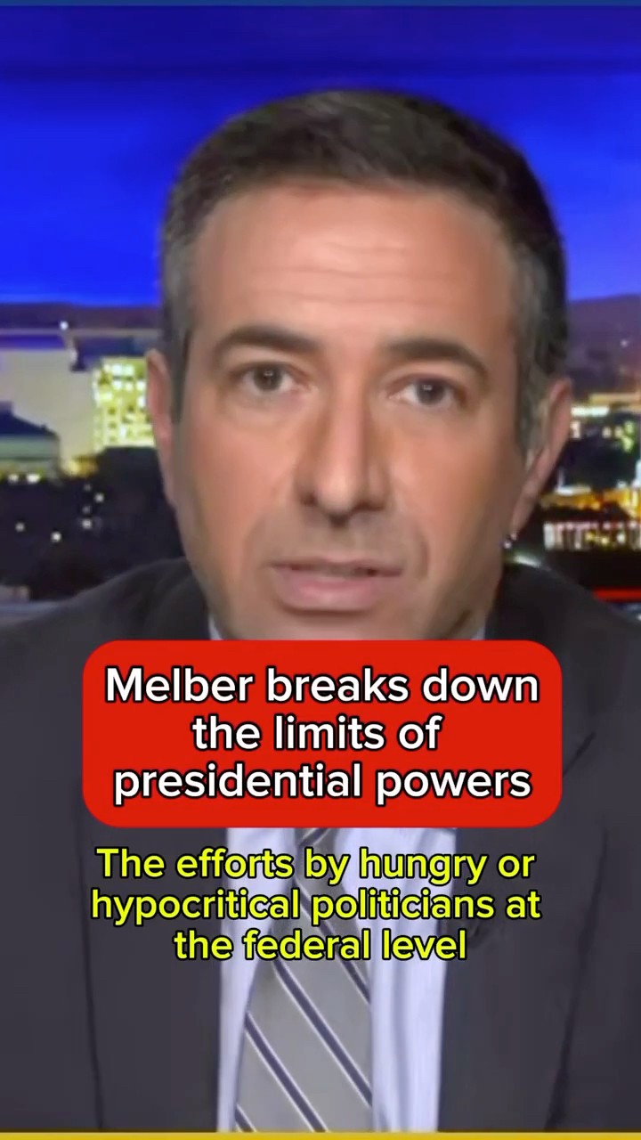 Melber breaks down the limits on presidential power