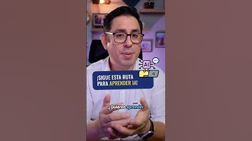 ¡Sigue esta ruta para aprender Inteligencia artificial!