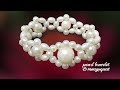 Pearl Bracelet Tutorial Fashion Jewellery DIY By Mangoquest