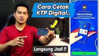 Apakah KTP Digital Bisa Dicetak | Cara Cetak KTP Digital !!