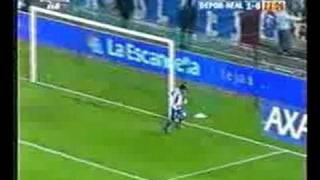 Capdevila- Depor-Real Madrid 2-0 2003-2004