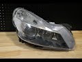 2009-2012 Mercedes Benz SL550 OEM Bi-Xenon Headlight Disassembly