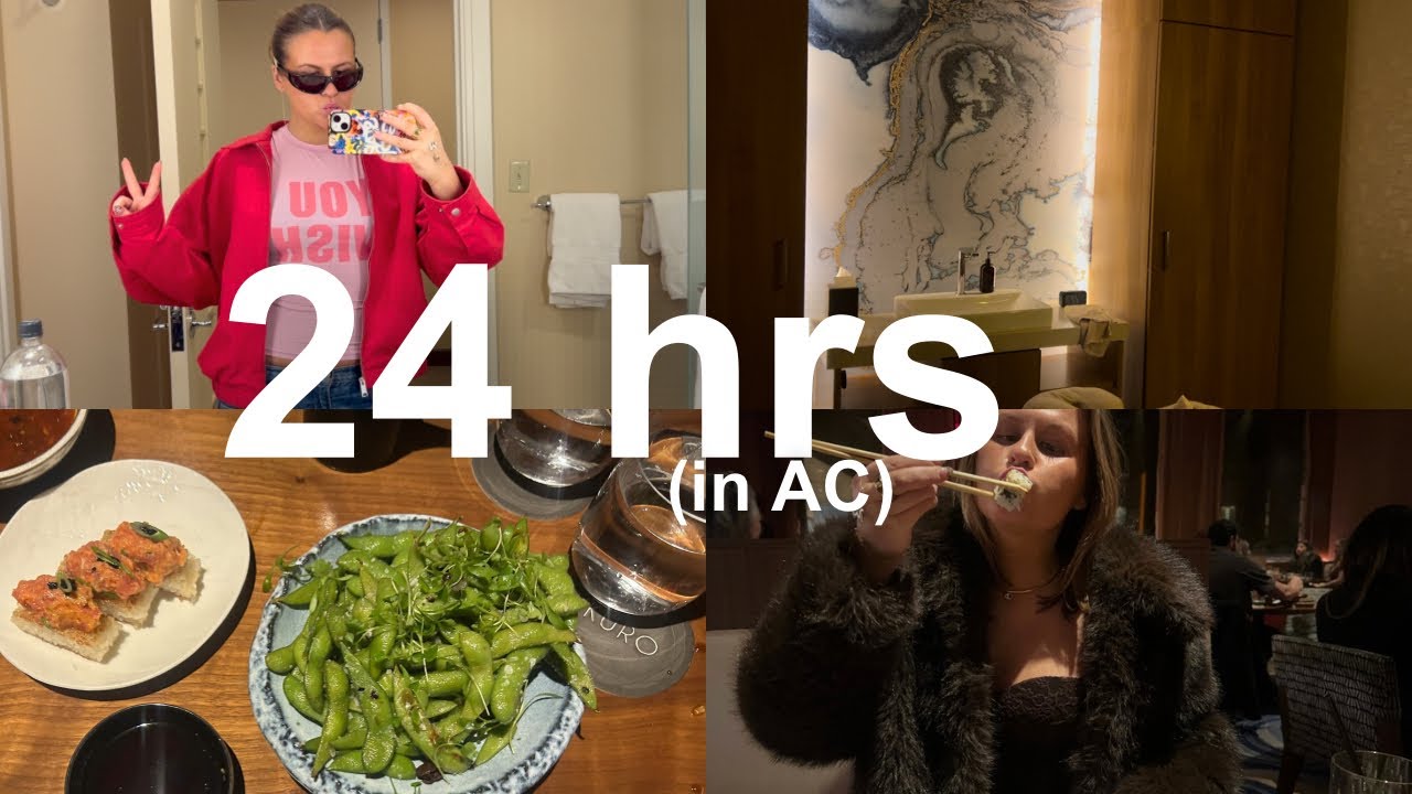 Weekend in the Life: Rhode favorites, dinner in AC, facial massage, cookie mukbang