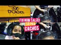 PRIMEIRA VEZ NUM SALÃO SÓ PRA CACHOS | Débora Alvim