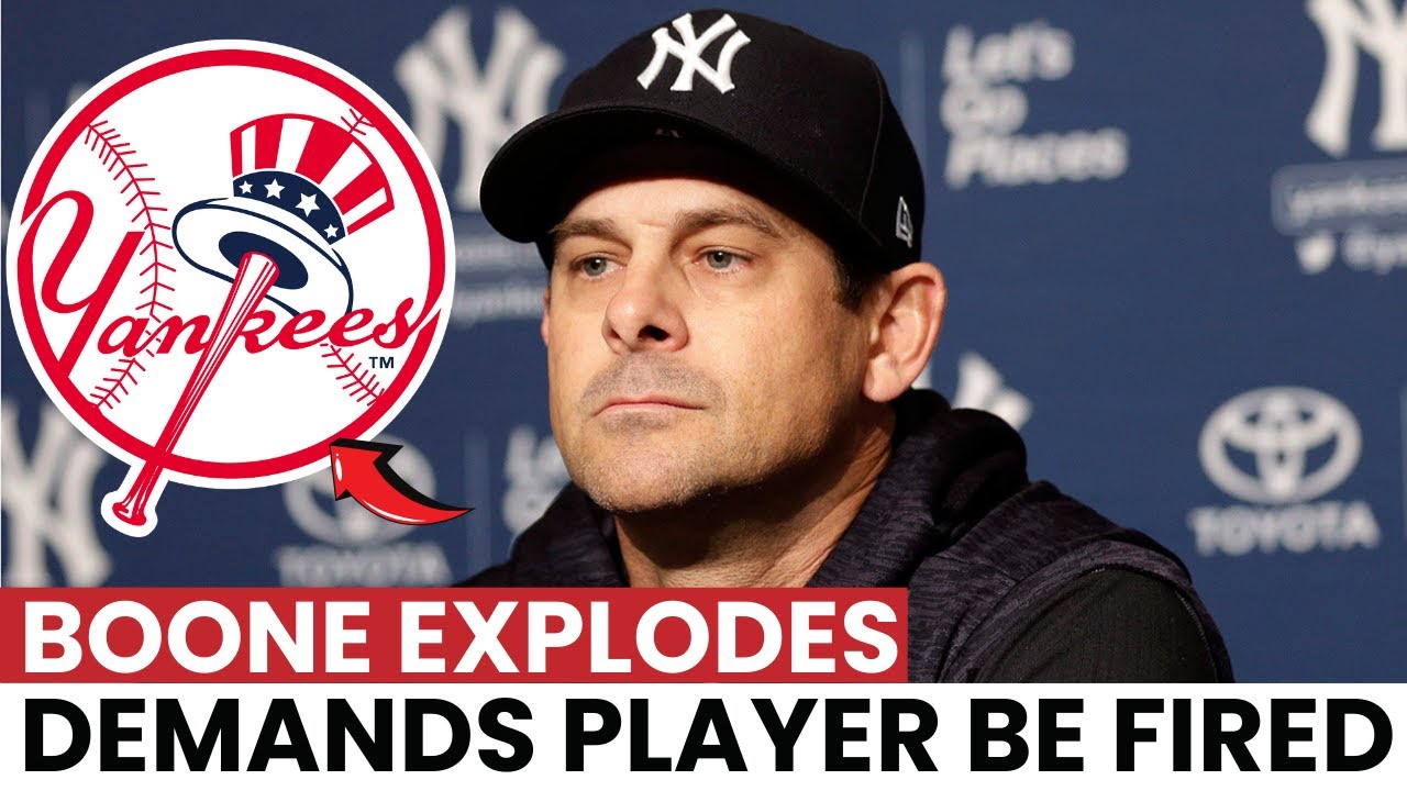 AARON BOONE SNAPS ON LIVE TV, DEMANDS YANKEES STAR BE REMOVED | Yankees News