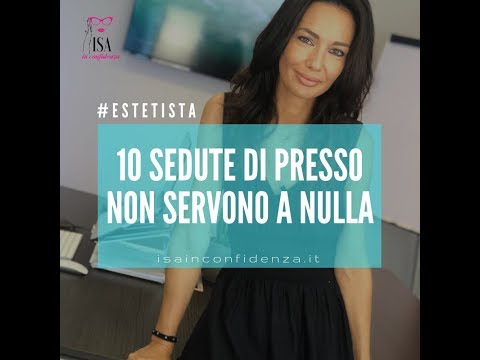 LE 10 SEDUTE DI PRESSO NON SERVONO A NULLA