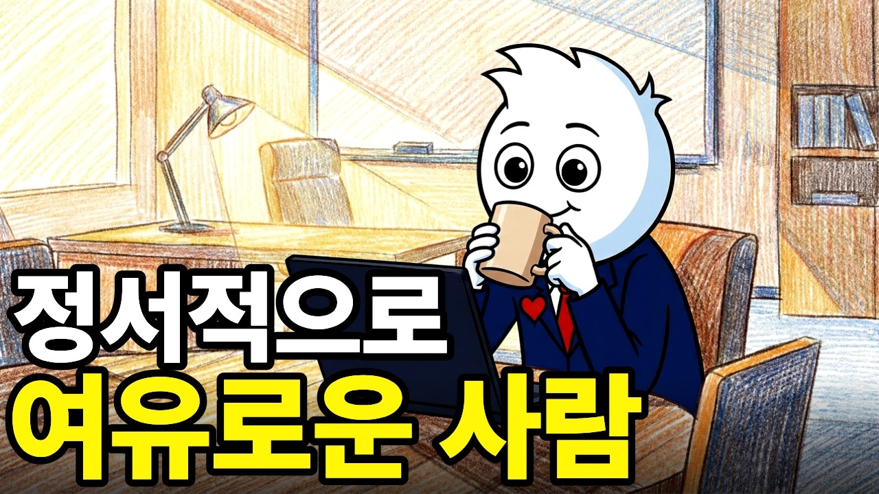 무서울 정도로 여유로운 사람들의 비밀ㅣ절대 흔들리지 않는 뇌 구조