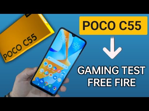 Poco Game Codekey Poco C55 Gaming Test Free Fire || Poco C55 Game Turbo - YouTube