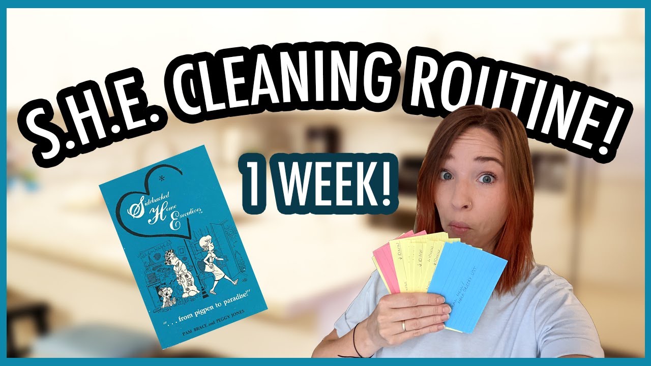 Trying The SIDETRACKED HOME EXECUTIVES CLEANING ROUTINE For A Week