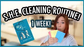 Trying The SIDETRACKED HOME EXECUTIVES CLEANING ROUTINE For A Week!