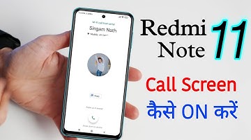 How to Fix Redmi Note 11 Calling Screen Off Problem | Redmi Note 11 Call Sensor Settings