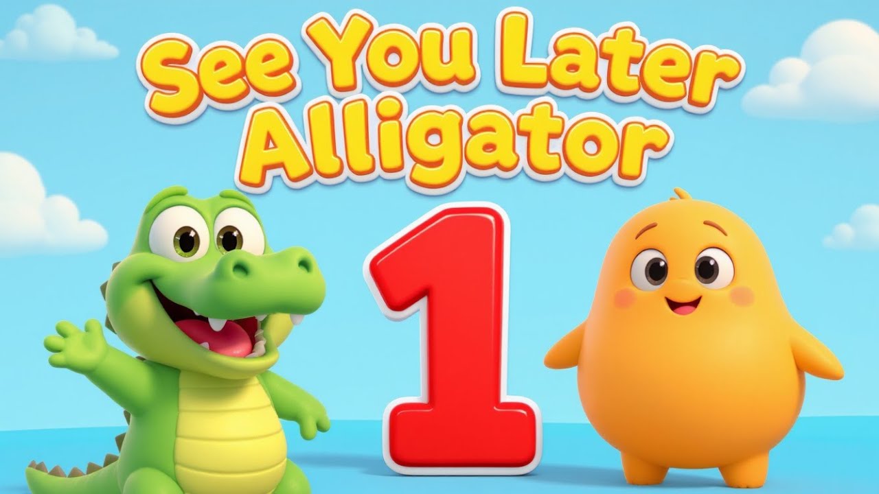 See You Later Alligator and More Adorable Songs | Kids Songs & Nursery Rhymes