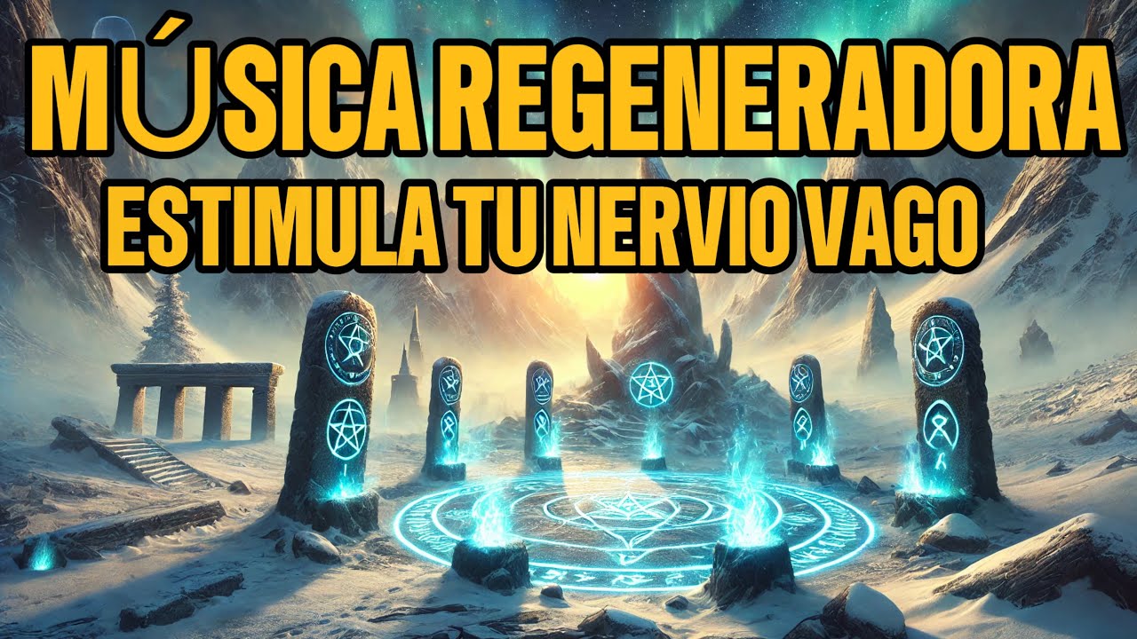 Música RELAJANTE para el Nervio Vago 🎧 | Sanación, Equilibrio y ...