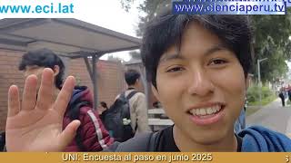 UNI: ¿Tienen candidato los estudiantes de la UNI? Encuesta de junio 2025