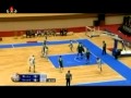 dennis rodman&#39;s team playing basketball in north korea from North Korea TV (KCTV)