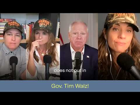 Gov. Tim Walz is on We Can Do Hard Things!