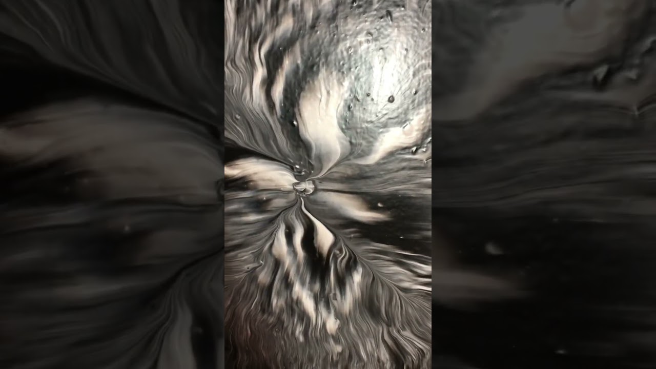 Acryl Weiß & Schwarz