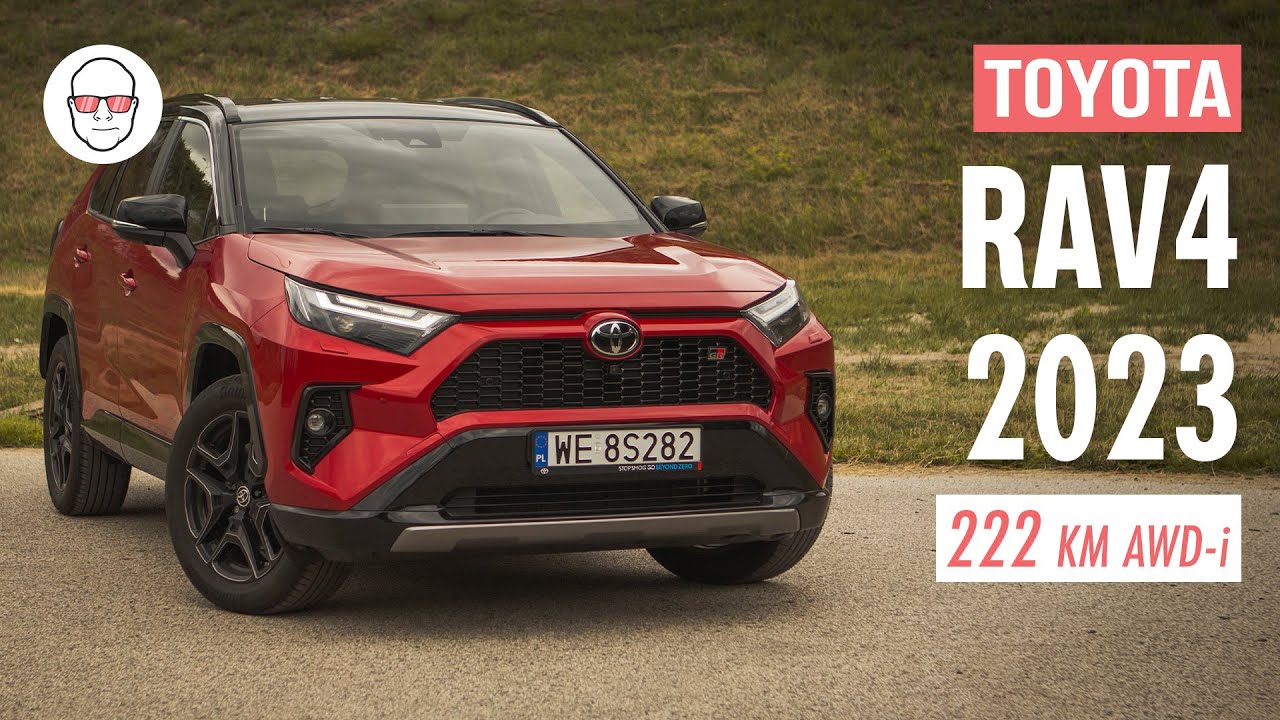 Toyota RAV4 2023 GR Sport 222 KM AWD-i test PL Pertyn Ględzi