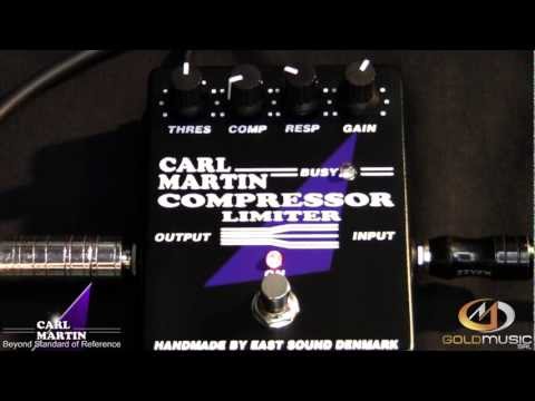 CARL MARTIN COMPRESSOR LIMITER DEMO BY SIMONE CAPUTO