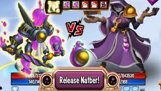 Monster Legends Gelotron Level 130 Vs Rocigon Dungeon Master Combat Review