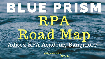 BluePrism RPA Process Delivery Road Map RPA Training in  BTM Layout