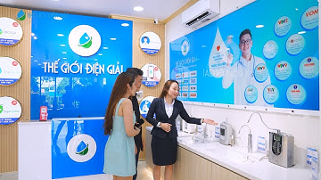Nơi mua máy lọc nước ion kiềm tốt nhất Cần Thơ được khai trương bởi Tập đoàn Thế Giới Điện Giải