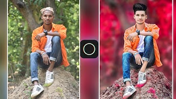 How To Edit Moody Red In Polarr Editing |  Mobile Tutorial || Lokesh Editing || New Trick