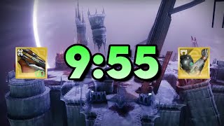 Psiops Battleground: Cosmodrome GM in 9:55 (Platinum)