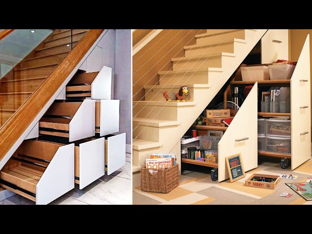 Under Stairs Storage Design Ideas