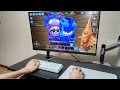 MATTSUN is PLAYING on PC! (BedWars BlockmanGo) (ASMR)