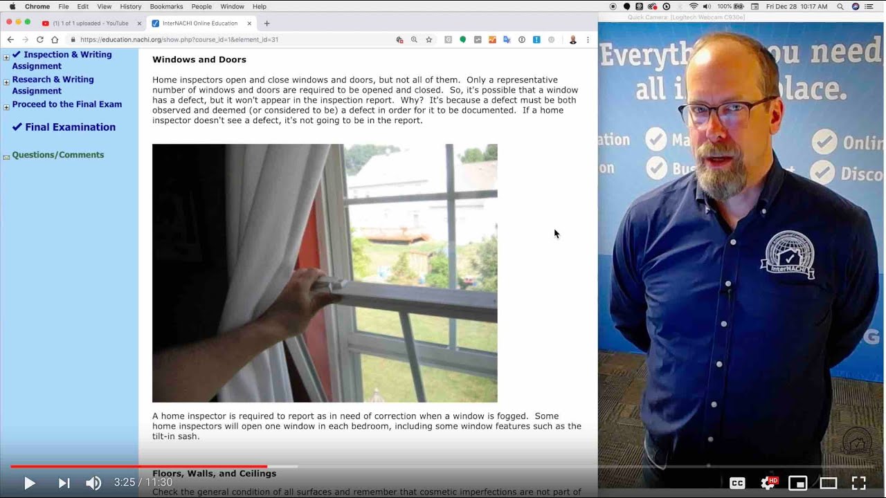 Doors, Windows, & Interior Section of the Home Inspection Standards of ...
