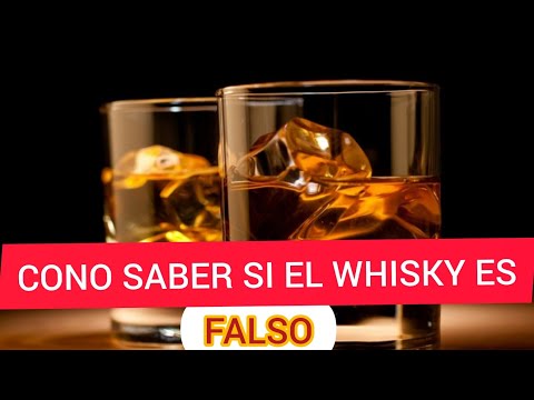 Vídeo: Com Distingir El Whisky D’un Fals