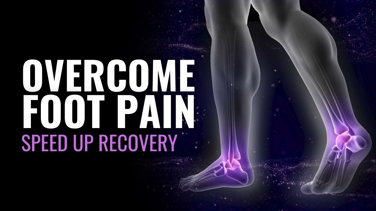Get Relieve From Plantar Fasciitis Heel Pain | Speed Up Recovery and Overcome Foot Pain | 528 Hz
