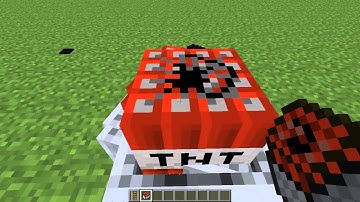 Minecraft - Messing With TNT Minecarts in 13w02a