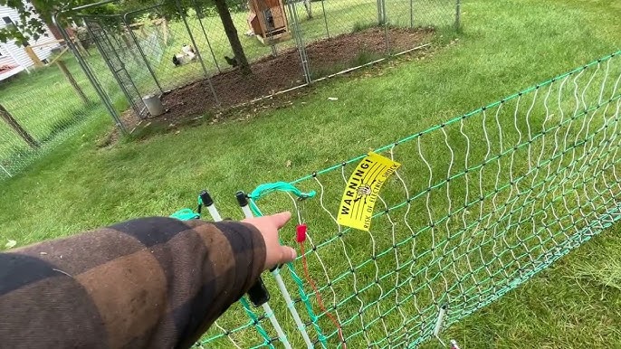 How to set up Electric Chicken Fence 