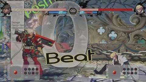 Sol Optimal Midscreen DP Combo [GGST]