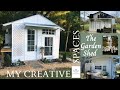 My Creative Spaces:  The Garden Shed