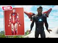 NEW IRON MAN Skin Gameplay in Fortnite! (Tony Stark)