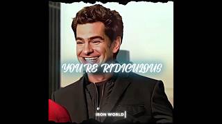 Who Replaced Iron Man? 💀 | Andrew Garfield Edit | MONTAGEM SANTA FE 2