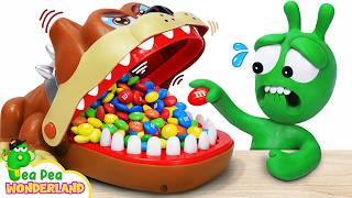 Pea Pea Pretend Plays The Bad Dog Toy Challenge Maze | Funny Cartoon For Kid  Pea Pea Wonderland